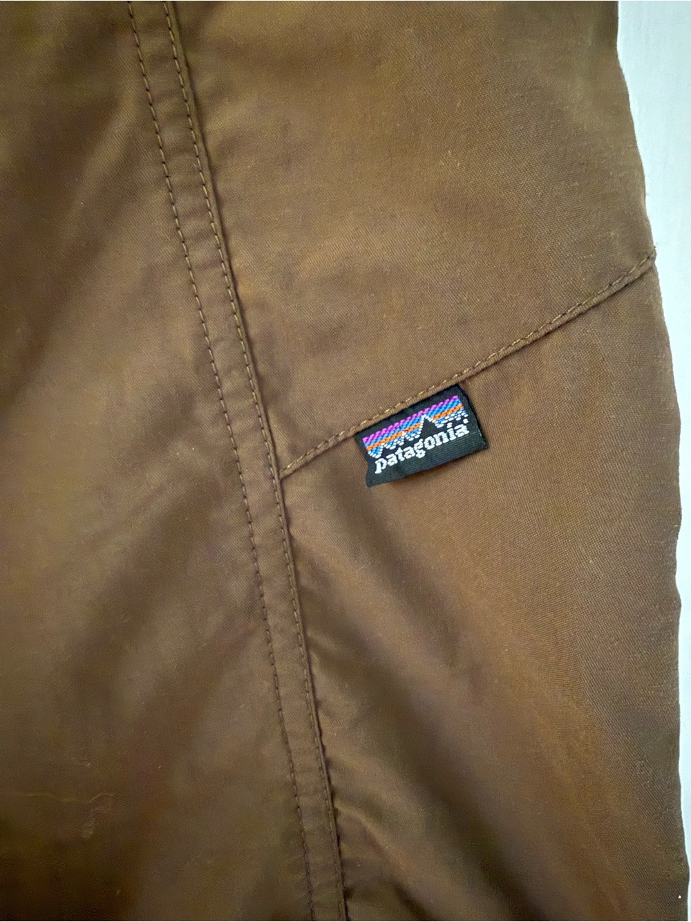 Patagonia Brown Athletic Shorts with Integrated Waist Buckle - Picture 5 of 6
